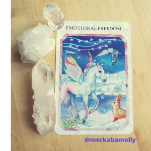 Ascension Heart Awakening: Emotional freedom is indicated by this card from the True Love Reading Cards